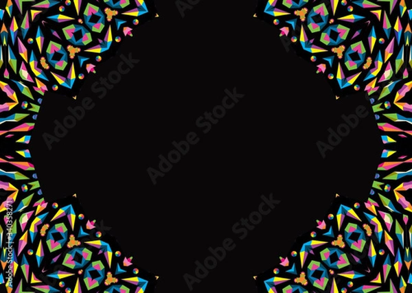 Obraz 
Pattern Kaleidoscope Abstract Design