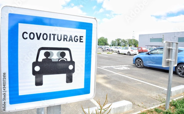 Obraz Panel Carpooling