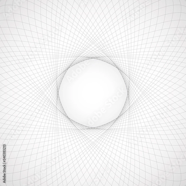 Fototapeta Abstract Psychedelic Art Background. Vector Illustration.