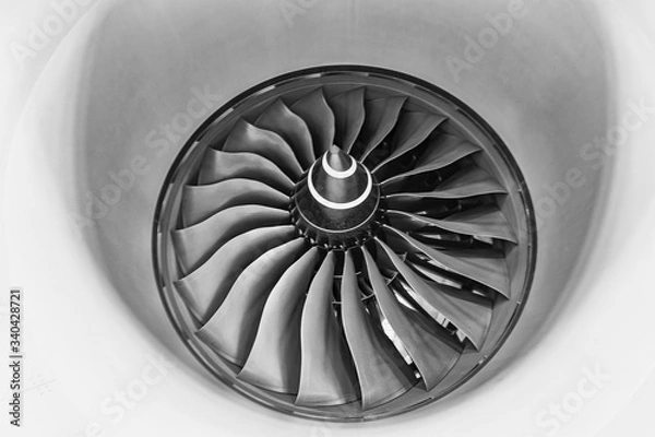 Obraz Dublin, Boeing 787 Dreamliner, Dublin Airport Unidentified Boeing employees continue work building a Boeing 787 jets	