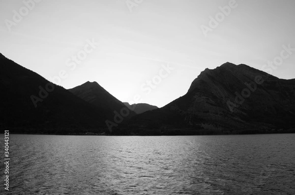 Obraz Mountain Grey Sky