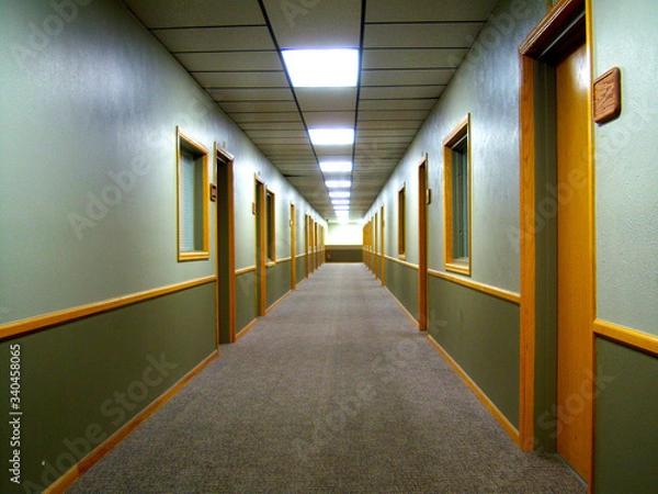Fototapeta Office hallway