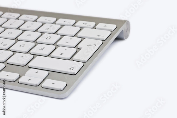 Fototapeta Aluminium keyboard