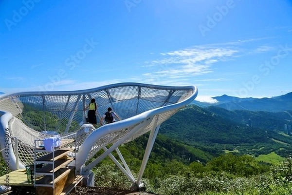 Fototapeta cloud pool