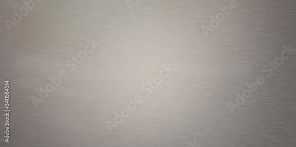 Obraz Brushed steel plate background texture horizontal