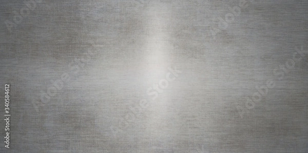 Obraz Brushed steel plate background texture horizontal