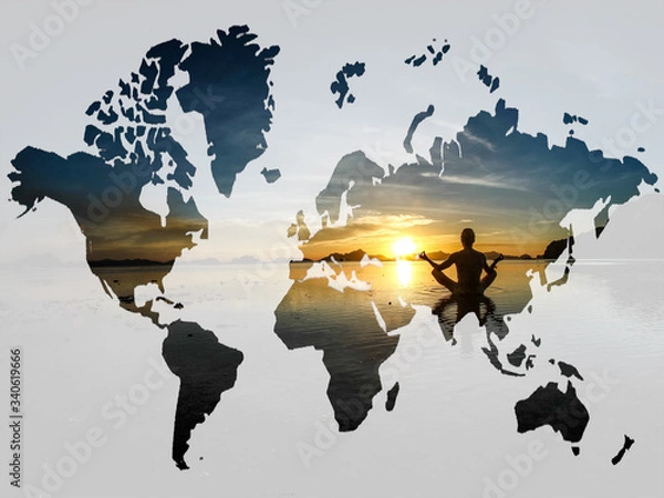 Fototapeta Monde ZEN