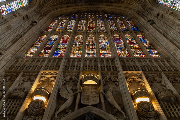 Obraz King's College Chapel in Cambridge UK