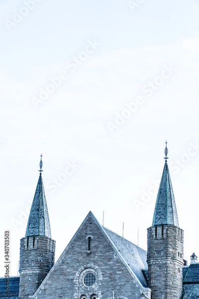 Obraz Old architecture Norway