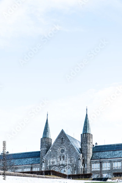 Obraz Old architecture Norway