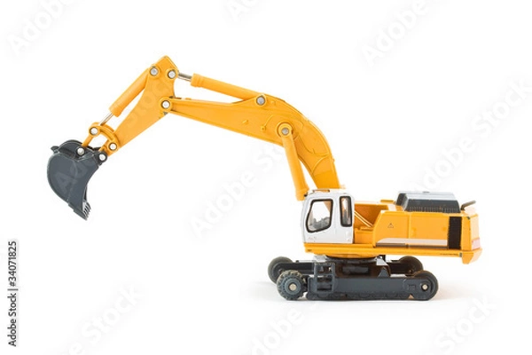 Fototapeta Excavator