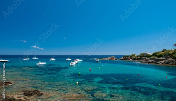 Obraz calanque de la côte d'azur