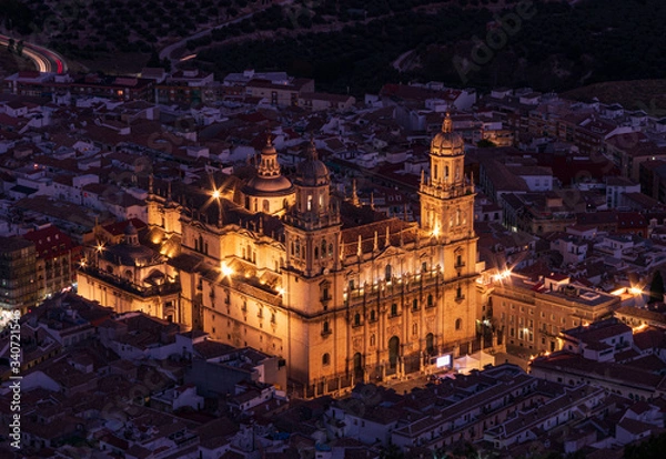 Obraz Night under Cathedral