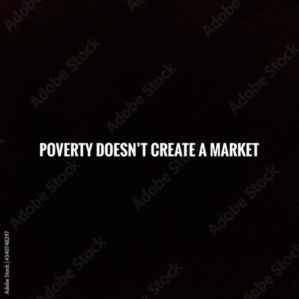 Obraz inspirational motivational quote is written on black backgrounds