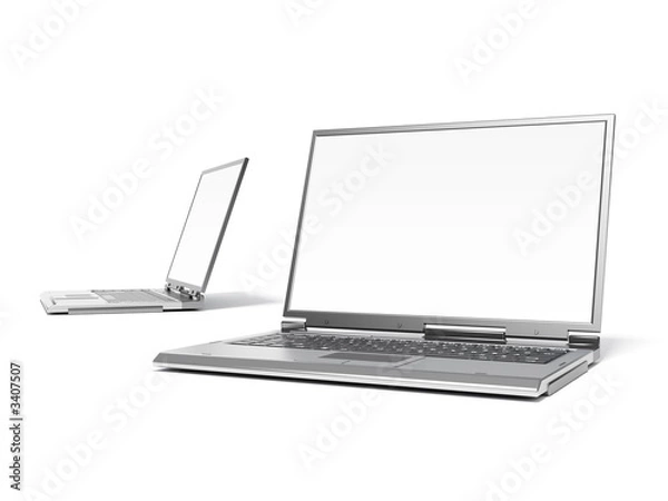 Obraz two laptop computers