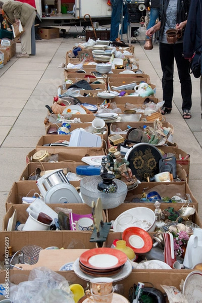 Fototapeta Trödelmarkt