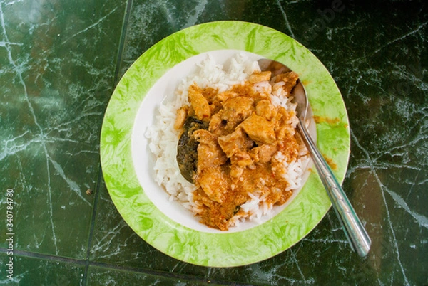 Obraz タイのローカルで定番の【おかず乗せごはん】