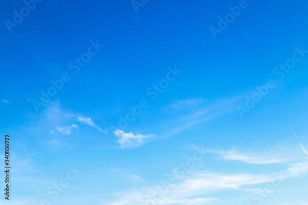 Obraz blue sky with clouds background