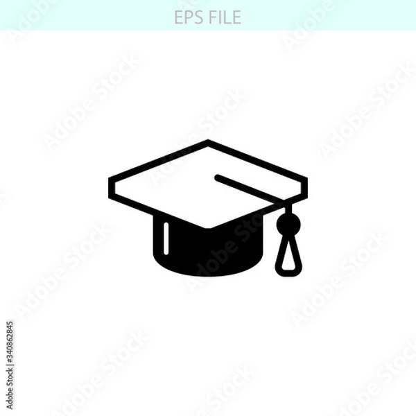 Fototapeta Education icon. EPS vector file