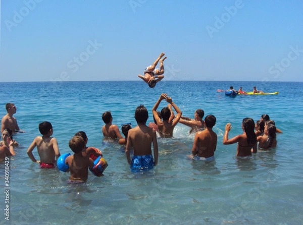 Fototapeta Beach games.