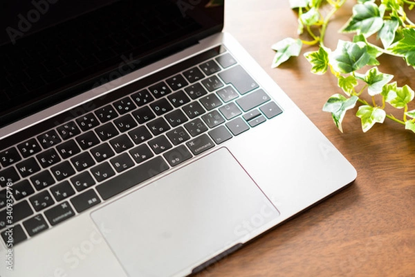 Fototapeta ノートパソコン