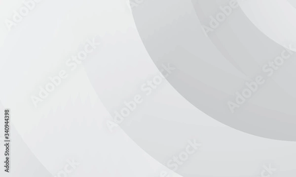 Fototapeta White Background Abstract Geometric Vector Illustration. You can use this white background template for website user interface.