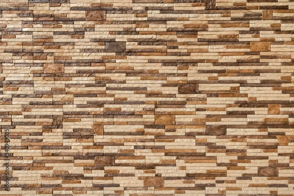 Obraz Brick wall tile texture.