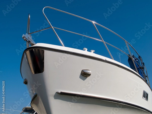 Obraz Dziób jachtu