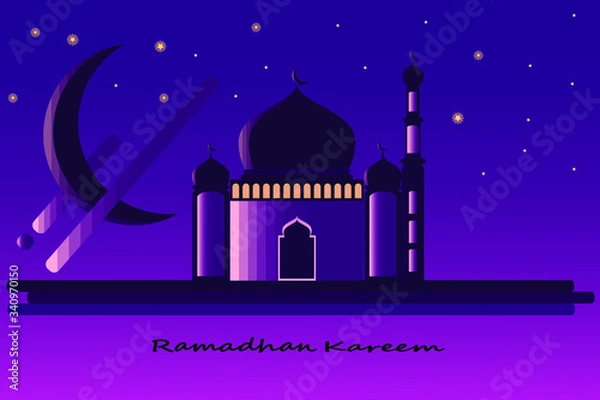 Fototapeta eid mubarak background