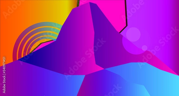 Fototapeta abstract background with lines