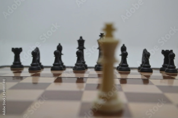 Obraz Ajedrez, rey solo