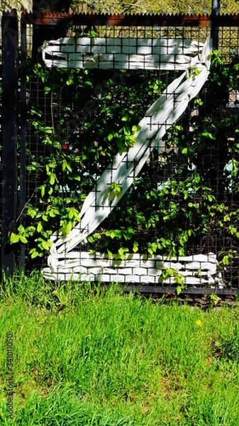 Obraz abstrakter buchstabe Z