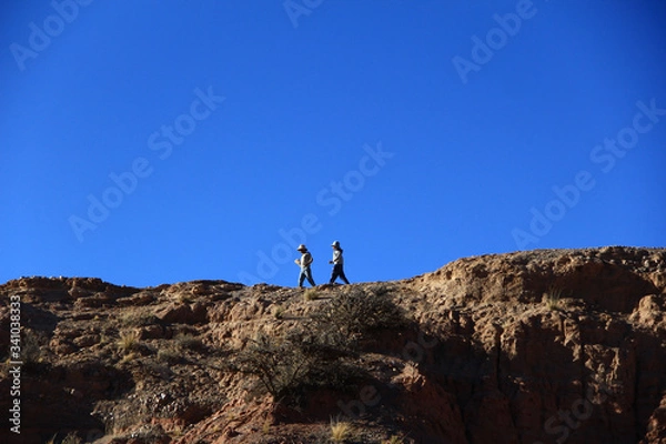 Obraz Two boys in the mountains