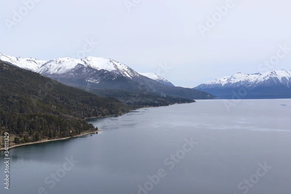 Obraz Lake community Traful