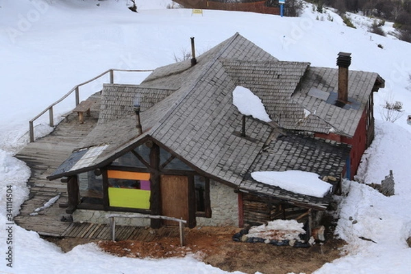 Obraz House Winter - Bariloche