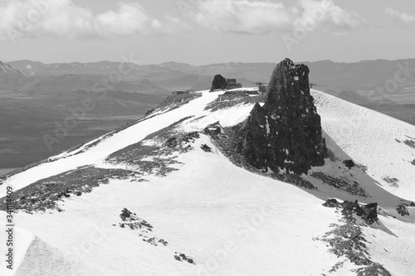 Obraz Mountain Black and White
