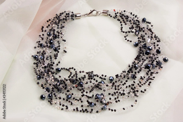 Fototapeta Beaded Ornament handiwork