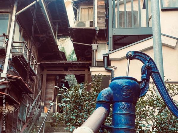 Fototapeta 古民家(樋口一葉旧居跡)