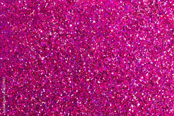 Obraz Błyszczący różowy brokat teksturowanej tło