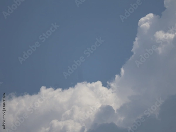 Fototapeta blue sky with clouds