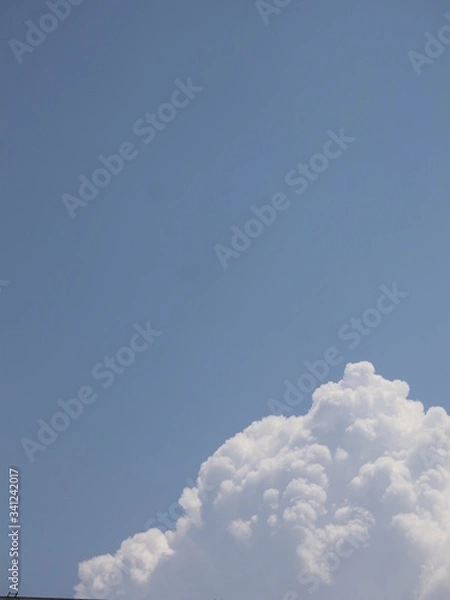Fototapeta blue sky with clouds
