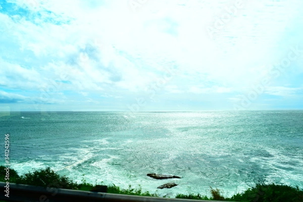 Obraz ocean waves and sky