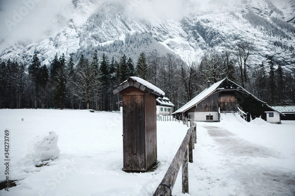 Obraz house in the mountains