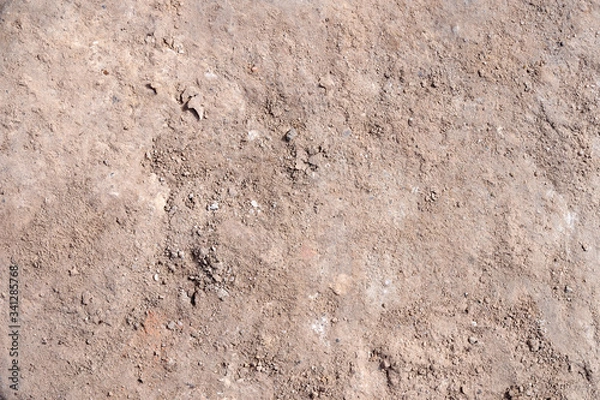 Fototapeta compacted clay surface. abstract texture