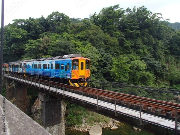 Obraz 台湾の古き鉄道