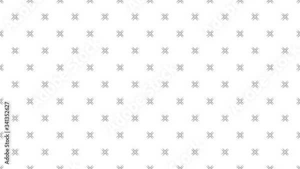 Fototapeta Seamless simple pattern of dotted shapes, X goal target sign. Aspect ratio, full hd, 4K, UHD for a widescreen display