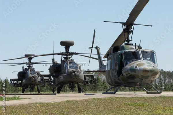 Obraz Helikoptery Apache