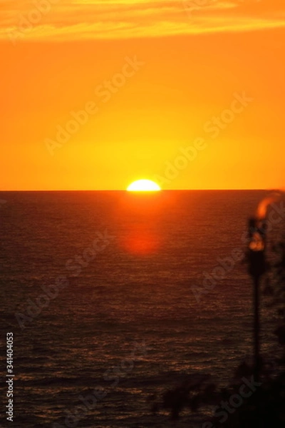 Obraz ビーチリゾートのサンセット