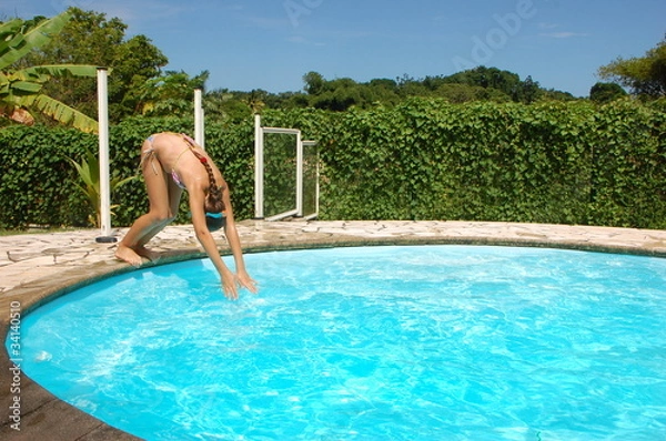 Obraz Le plongeon