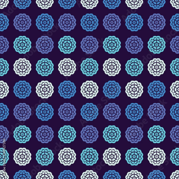Fototapeta abstract seamless pattern geometric background